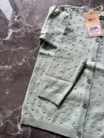Áo khoác cadigan cho bé gái Next baby màu xanh pastel (6 đến 7 tuổi) Next baby - Ảnh 4