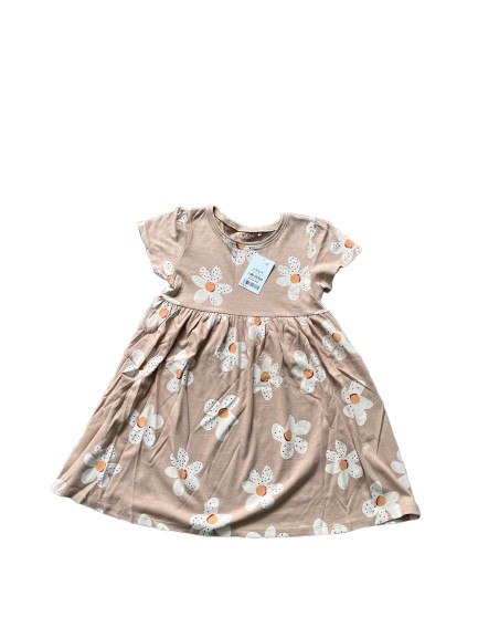 Đầm cotton hoa bé gái màu be Next baby (5 đến 6 tuổi) Next baby
