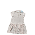 Váy polo bé gái màu hồng Next baby thêu thỏ nâu (5 đến 6 tuổi) Next baby