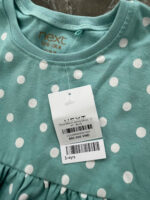 Váy cotton bé gái màu xanh chấm bi Next baby (3 đến 4 tuổi) Next baby - Ảnh 5