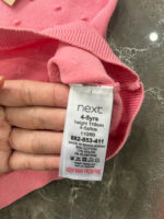 Áo khoác cadigan cho bé gái Next baby màu hồng nhạt (4 đến 5 tuổi) Next baby - Ảnh 5