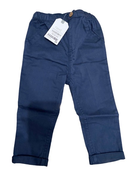 Quần kaki xanh navy bé trai 9 đến 12 tháng Next baby