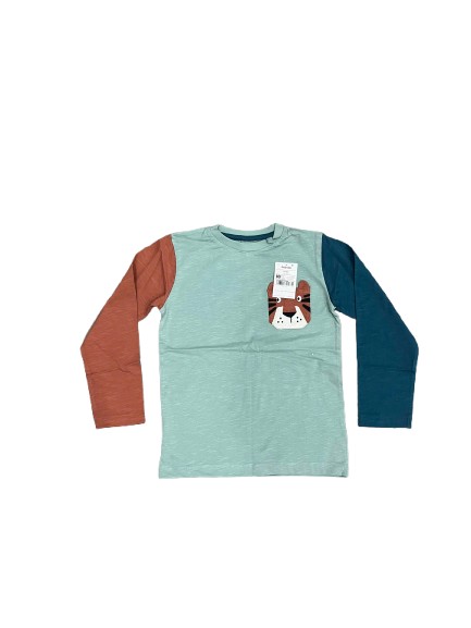 Áo thun dài tay bé trai Next baby 3 màu hình hổ (6 đến 7 tuổi) Next baby