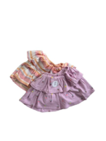 Set 2 chân váy xoè 2 tầng cotton hoạ tiết bé gái Next baby (6 đến 9 tháng) Next baby
