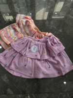 Set 2 chân váy xoè 2 tầng cotton hoạ tiết bé gái Next baby (6 đến 9 tháng) Next baby - Ảnh 2