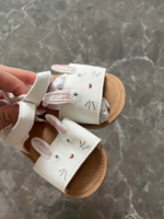 Giày sơ sinh sandal thỏ bé gái Next baby màu trắng 11.5cm (12 đến 18 tháng) Next baby - Ảnh 2