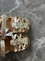 Giày sơ sinh sandal đan chéo bé gái Next baby màu gold 10.5cm (6 đến 12 tháng) Next baby - Ảnh 6