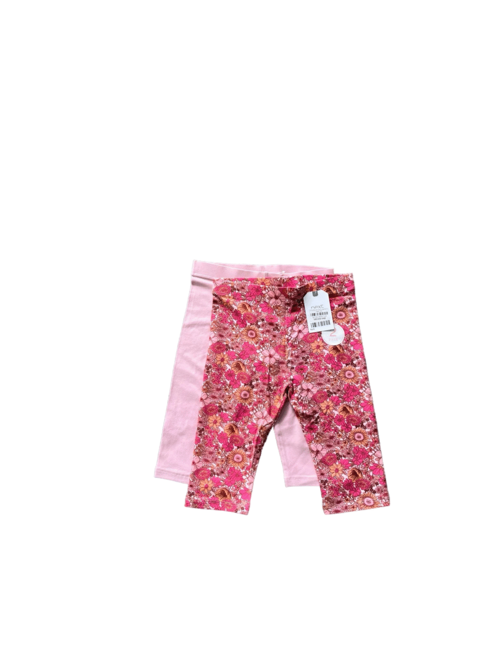 Set 2 quần lửng bé gái Next baby hoạ tiết hoa (6 tuổi) Next baby