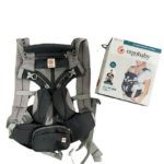 Địu Ergo baby Omni 360 cool air mesh màu xám phối (còn box)