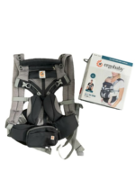 Địu Ergo baby Omni 360 cool air mesh màu xám phối (còn box)