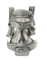 Địu Ergo baby Omni 360 cool air mesh màu xám nhạt