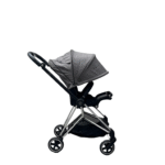 Xe đẩy Cybex mios 1 (xám khung bạc) 0-4 tuổi