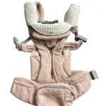 Địu Ergo baby Omni Breeze tặng kèm yếm địu (màu baby pink) 0-4 tuổi
