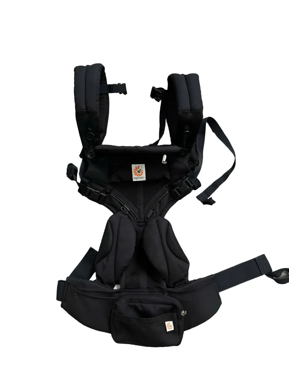 Địu Ergobaby Omni 360 cool air màu đen 0-4 tuổi - Ảnh 1