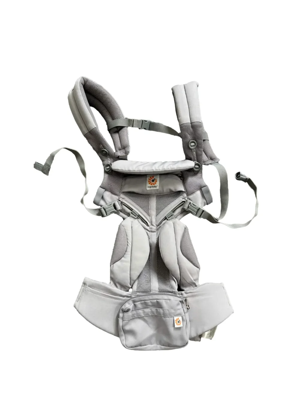 Địu Ergobaby Omni 360 cool air màu xám 0-4 tuổi - Ảnh 1