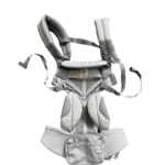 Địu Ergobaby Omni 360 cool air màu xám 0-4 tuổi
