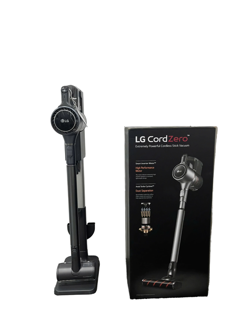 Máy hút bụi lau nhà cầm tay LG kèm 4 đầu hút đa năng A9N-max