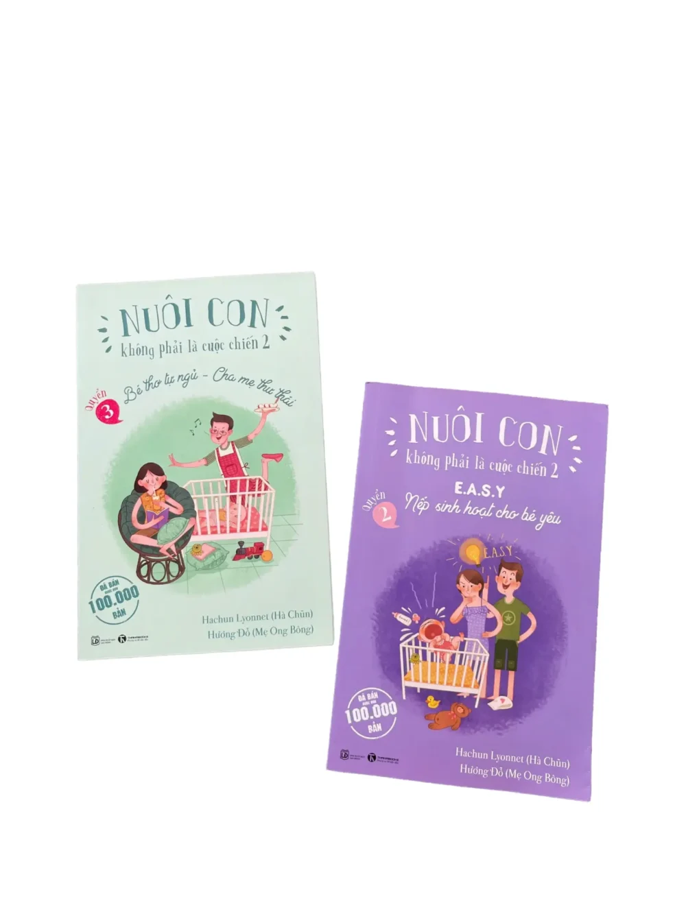 Set 2 quyển sách Nuôi con không phải là cuộc chiến