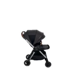 Xe đẩy Nuna triv màu xám đậm khung bạc (2)