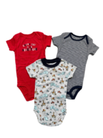 Set 3 bodysuit ngắn tay Simple joys by Carter's & Bundles 12M