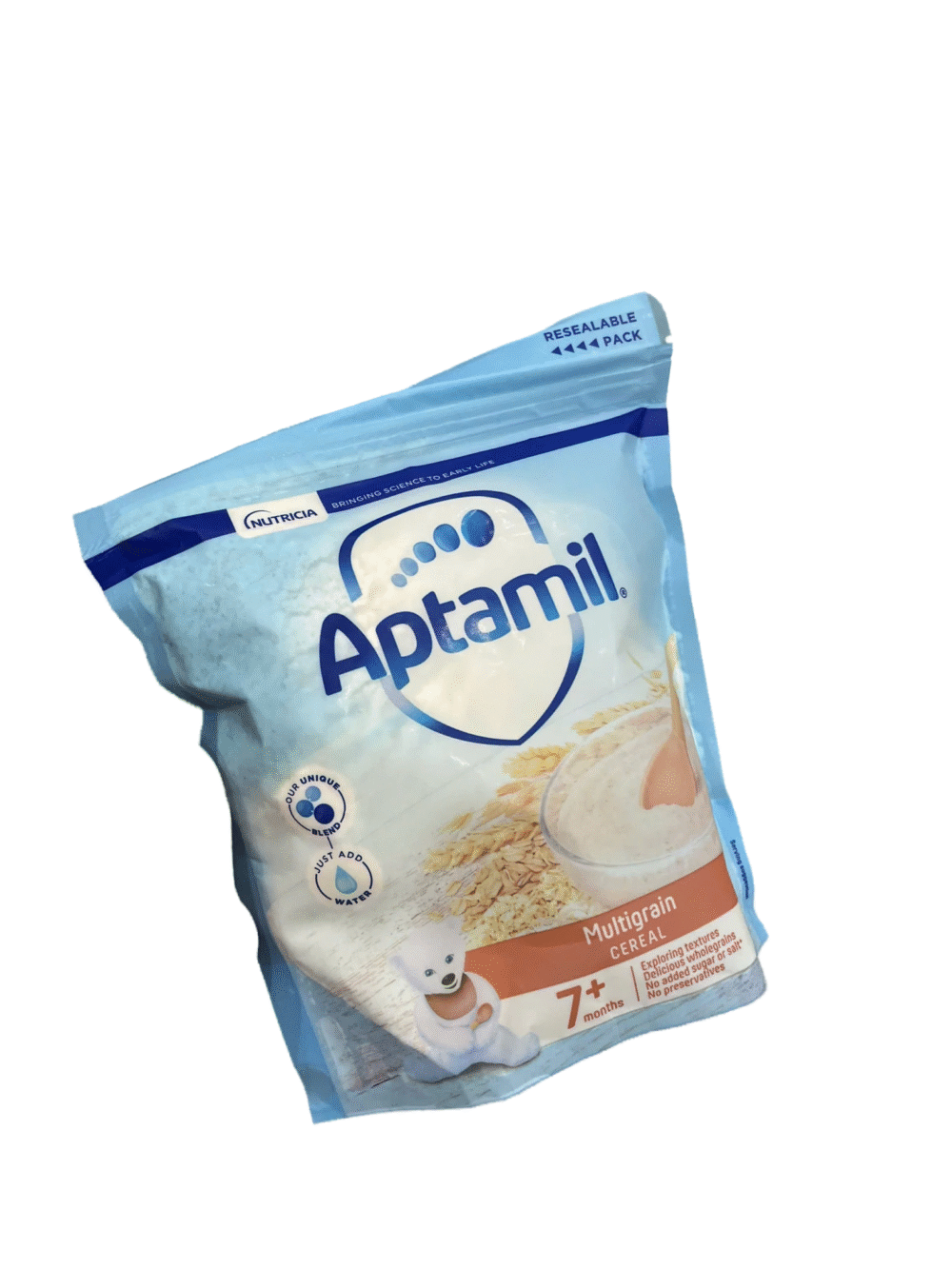 Bột cho bé ăn dặm Aptamil từ 7 tháng tuổi (vị ngũ cốc)