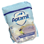 Bột cho bé ăn dặm Aptamil từ 7 tháng tuổi (vị việt quất)