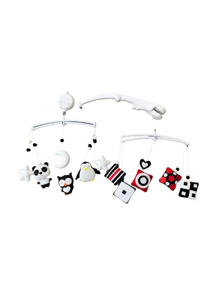 Set đồ chơi treo nôi/ cũi phát nhạc cho bé