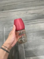 Bình sữa Moyuum PPSU hình trái tim màu đỏ 170ml - Image 5