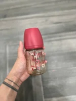 Bình sữa Moyuum PPSU hình trái tim màu đỏ 170ml - Image 6