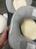 Set gối chống trào ngược & gối chống bẹt đầu cao su non cho bé - Image 17
