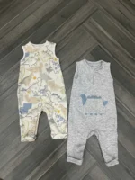 Set 2 body cọc tay Mothecare cho bé 3 đến 6 tháng - Image 5