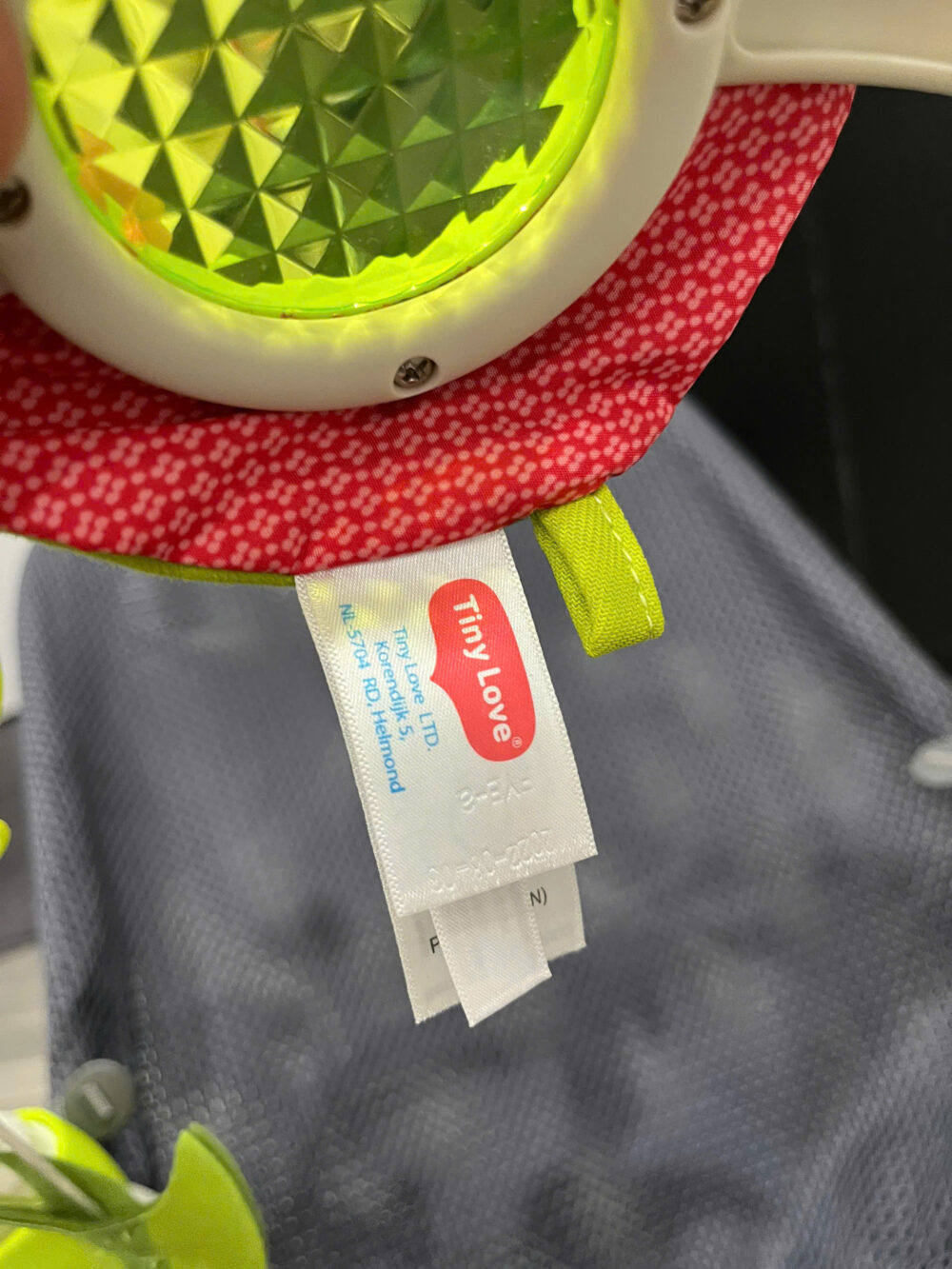Ghế rung Baby Bjorn màu xám than (kèm thanh đồ chơi Tiny love) - Ảnh 10