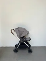 Xe đẩy Nuna triv màu xám khung bạc 0-4 tuổi - Image 10