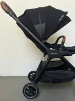Xe đẩy Nuna triv màu đen khung đen 0-4 tuổi - Ảnh 3