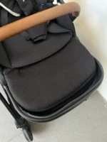 Xe đẩy Nuna triv màu đen khung đen 0-4 tuổi - Ảnh 11