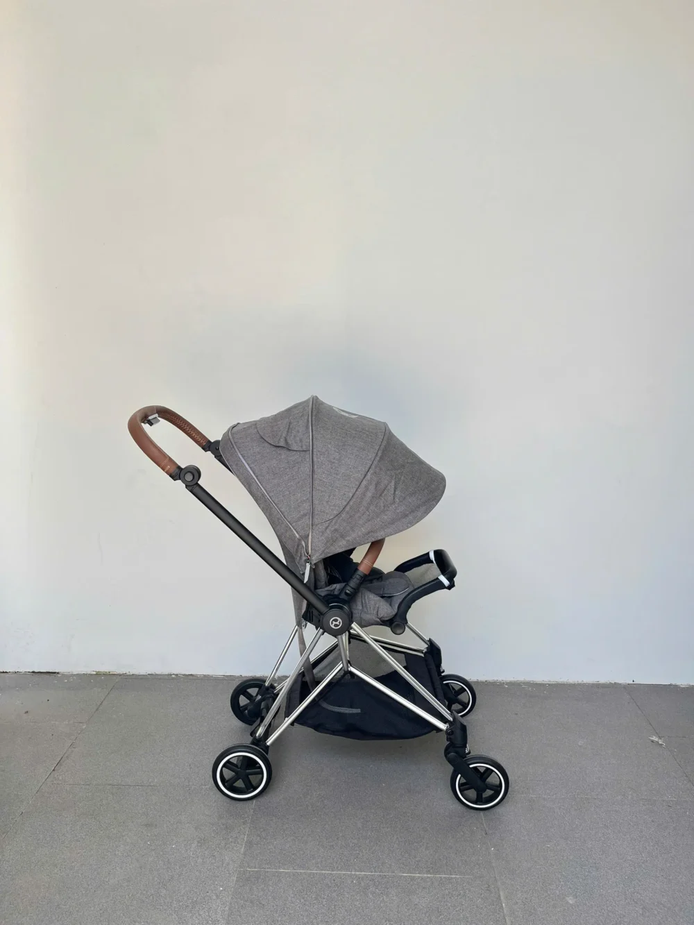 Xe đẩy Cybex mios 3 màu xám khung bạc 0-4 tuổi - Ảnh 10