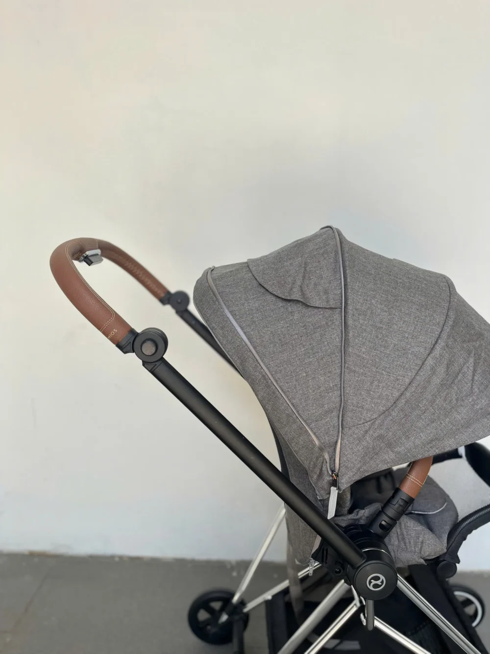 Xe đẩy Cybex mios 3 màu xám khung bạc 0-4 tuổi - Ảnh 13