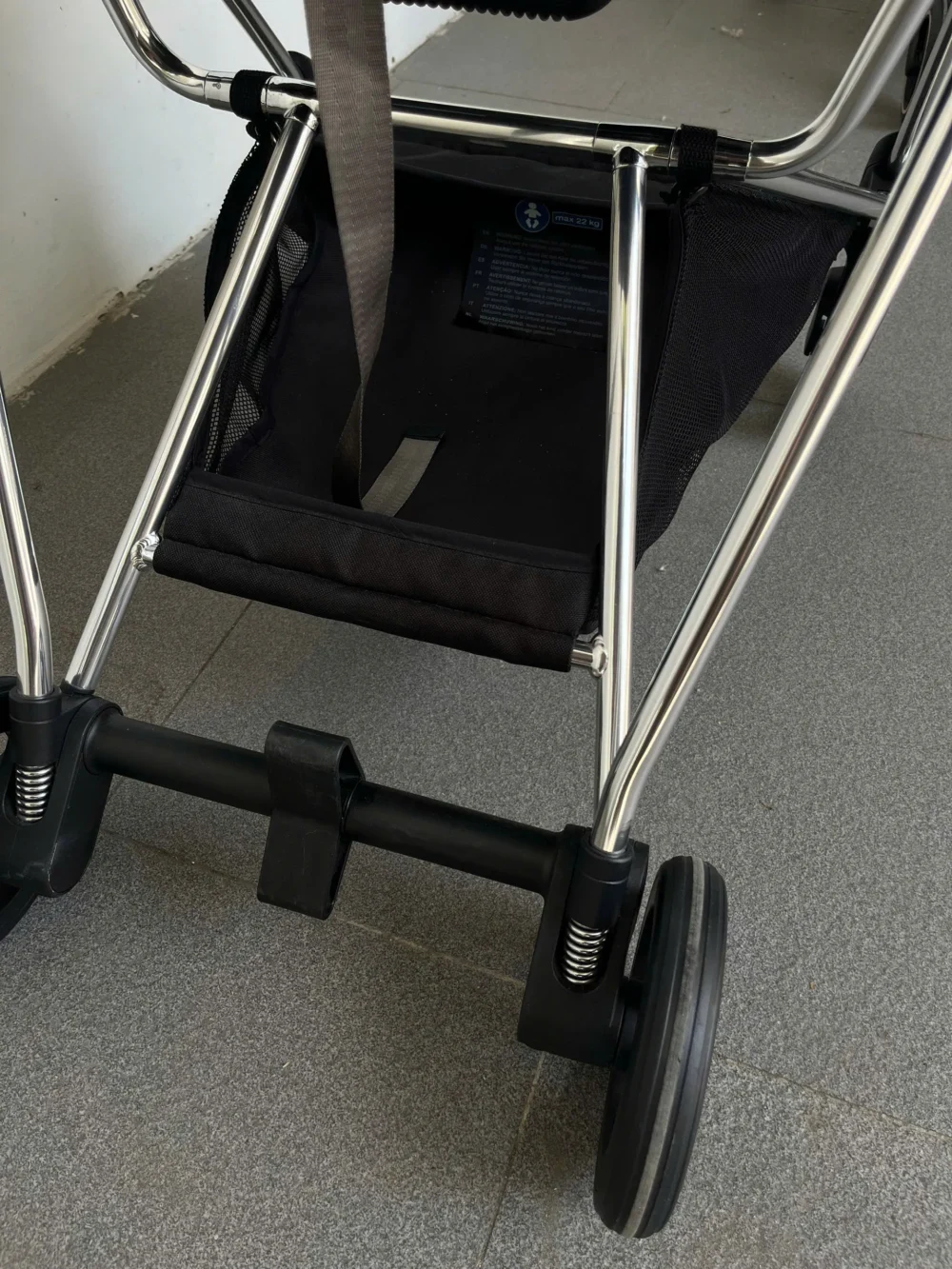 Xe đẩy Cybex mios 3 màu xám khung bạc 0-4 tuổi - Ảnh 14