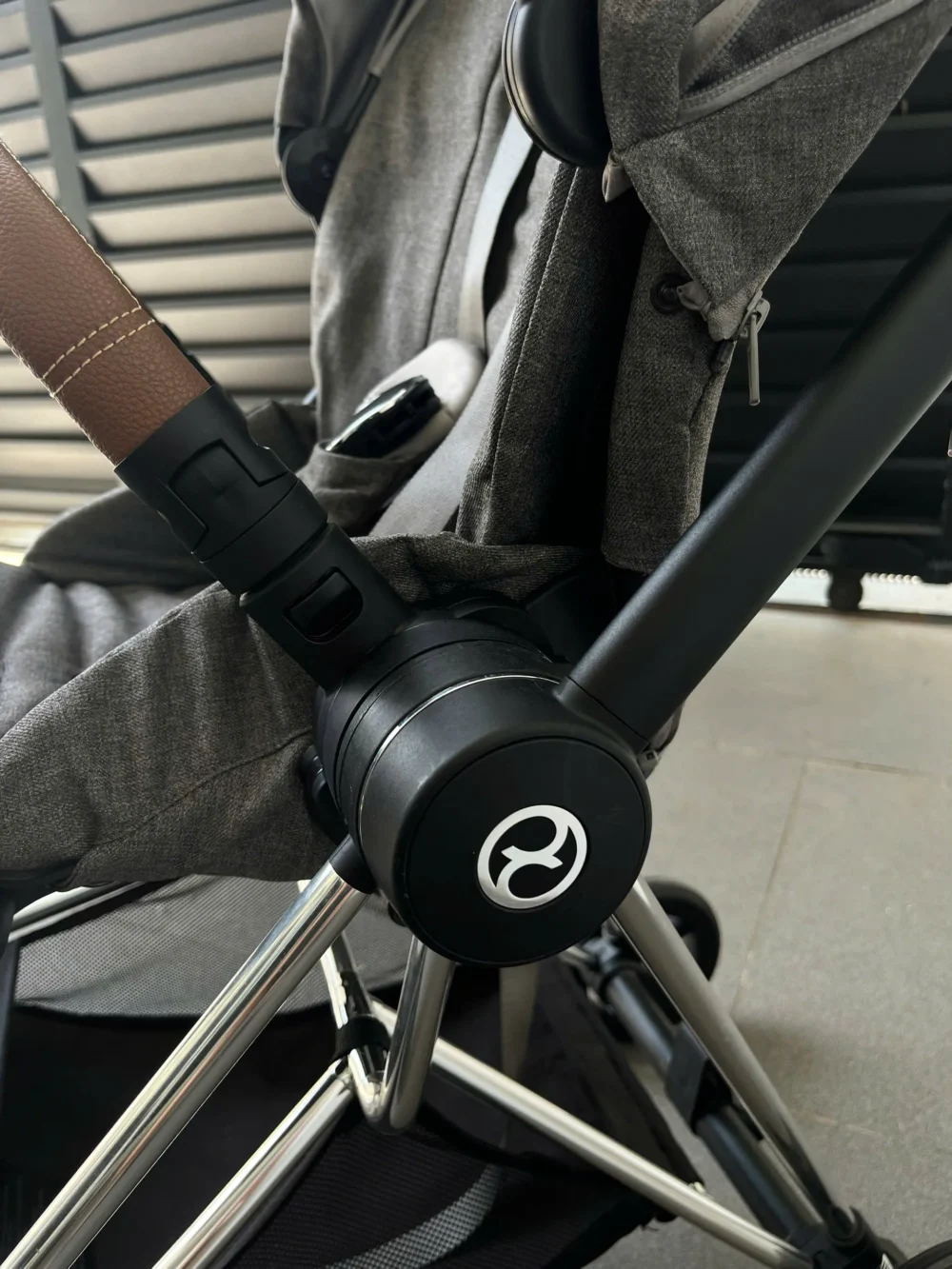 Xe đẩy Cybex mios 3 màu xám khung bạc 0-4 tuổi - Ảnh 26