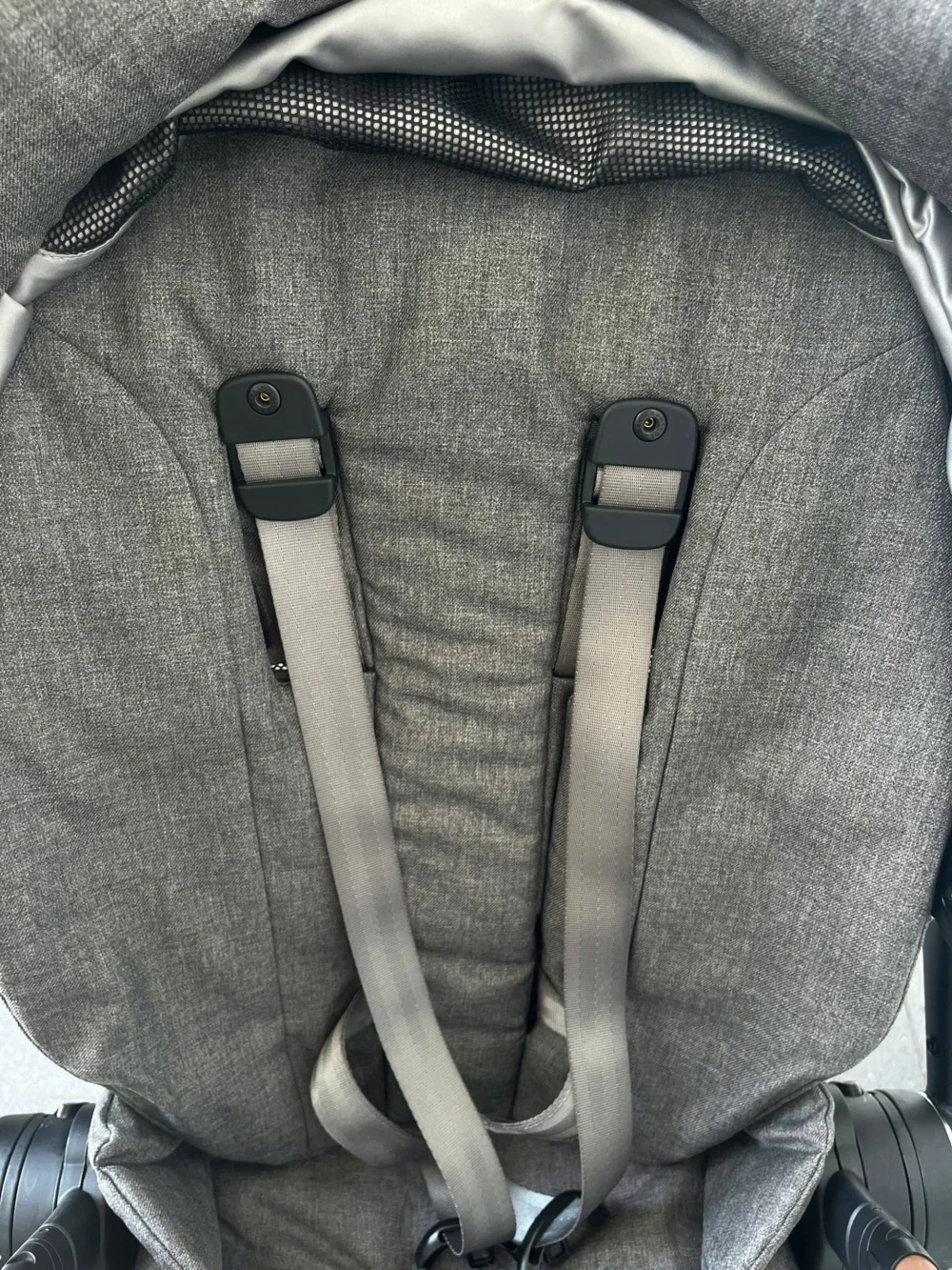 Xe đẩy Cybex mios 3 màu xám khung bạc 0-4 tuổi - Ảnh 3