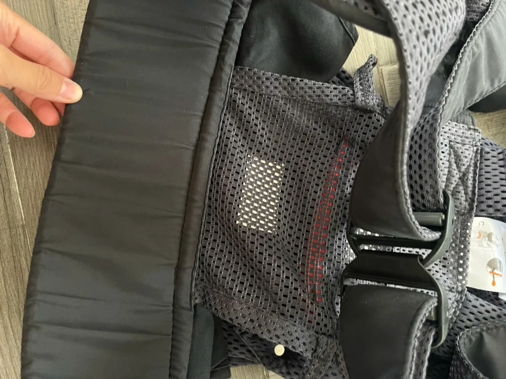 Địu Baby Bjorn One Air 3D mesh màu đen - Ảnh 15