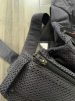 Địu Baby Bjorn One Air 3D mesh màu đen - Ảnh 3