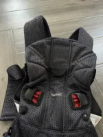 Địu Baby Bjorn One Air 3D mesh màu đen - Ảnh 8
