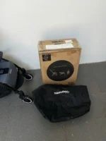 Xe đẩy Hamilton X1 plus melange màu xanh chàm Indigo blue (kèm sẵn cup holder) - Ảnh 3