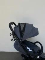 Xe đẩy Hamilton X1 plus melange màu xanh chàm Indigo blue (kèm sẵn cup holder) - Ảnh 4