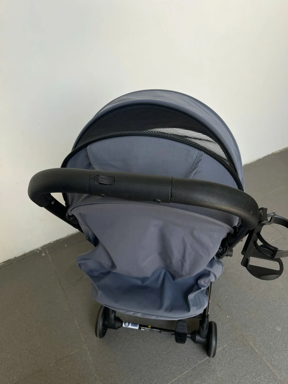 Xe đẩy Hamilton X1 plus melange màu xanh chàm Indigo blue (kèm sẵn cup holder) - Ảnh 17