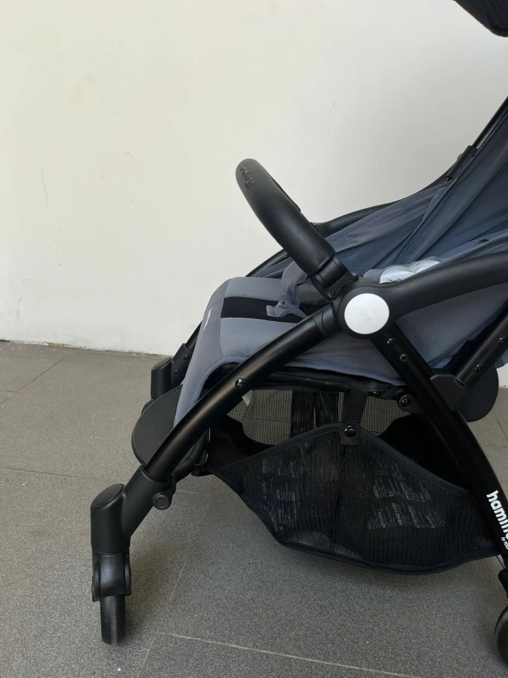 Xe đẩy Hamilton X1 plus melange màu xanh chàm Indigo blue (kèm sẵn cup holder) - Ảnh 22