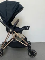 Xe đẩy Cybex mios 2 màu đen khung rose gold (kèm sẵn bọc tay cầm xe đẩy) / 2 - Ảnh 6