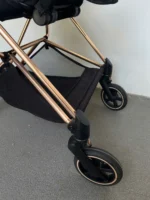 Xe đẩy Cybex mios 2 màu đen khung rose gold (kèm sẵn bọc tay cầm xe đẩy) / 2 - Ảnh 14