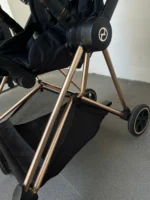 Xe đẩy Cybex mios 2 màu đen khung rose gold (kèm sẵn bọc tay cầm xe đẩy) / 2 - Ảnh 17